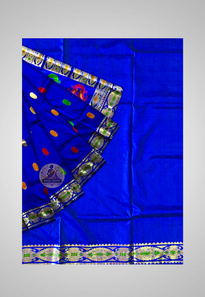 Buy Swarnachari Silk Saree online – saree full view