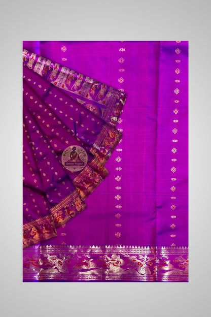 Buy silk saree online – saree styled with blouse piece