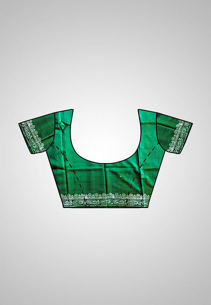 Saree with matching blouse – ready-to-wear ethnic set