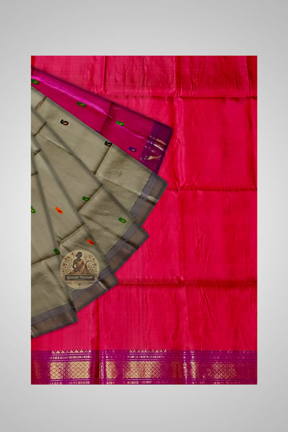 Order Pure Silk Saree online – Artisan-crafted silk saree view