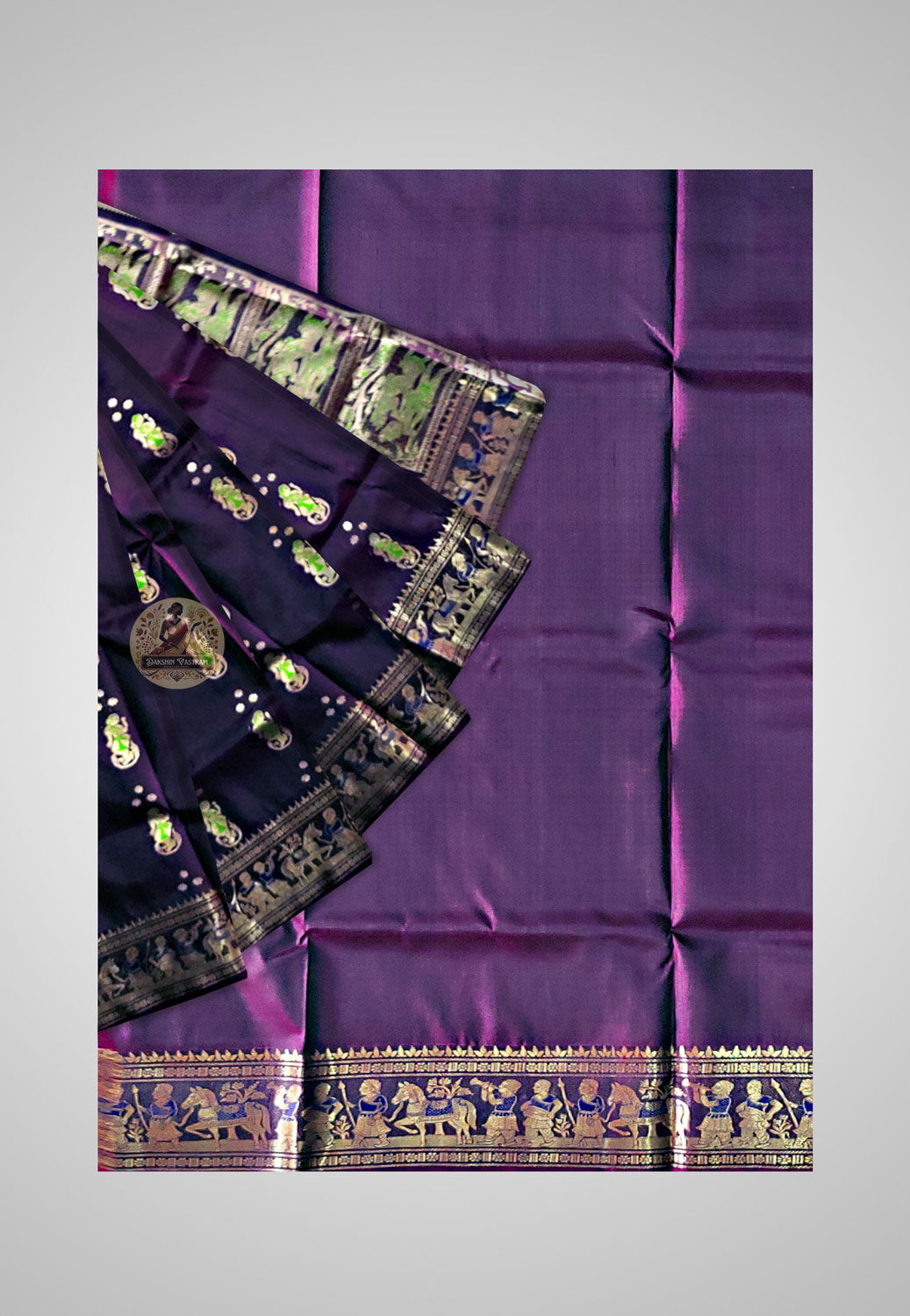 Luxury handwoven silk saree perfect for special occasions