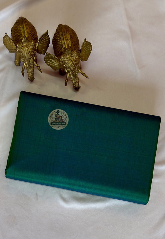 Bishnupur Collector's Silk Than Saree – rare premium master-woven Bengal handloom | Dakshin Vastram UK