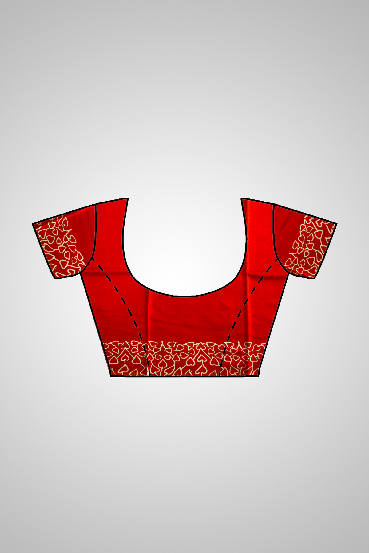 Bishnupur Silk Block Print Saree blouse – premium artisan crafted Indian silk saree blouse for wedding receptions, sangeet nights and festive galas in Cincinnati