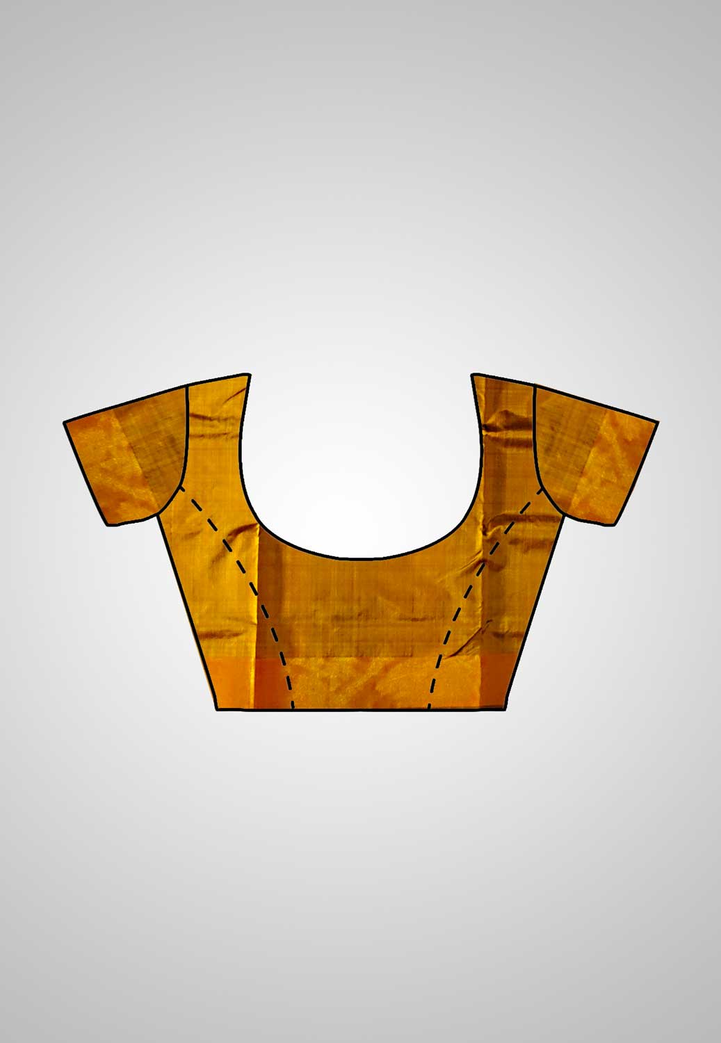Buy Handloom Pure Silk Saree – Saree with blouse view