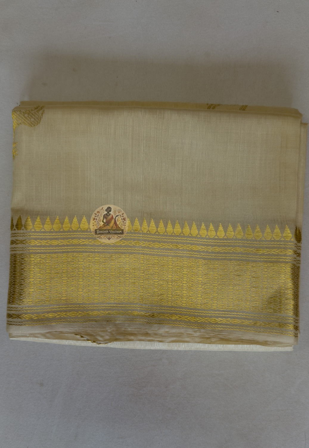 Chhattisgarh wild Tussar silk saree in discreet premium packaging — the self-gift chosen by women who have nothing to prove, Dakshin Vastram UK