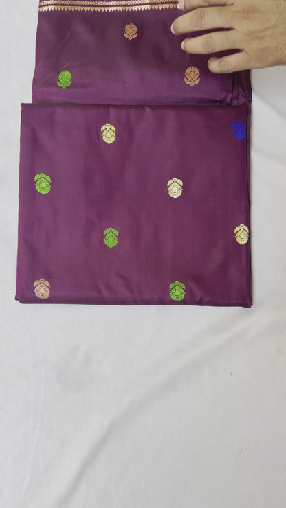 Swarnachari Silk Saree | Bengal Handloom Zari Illuminate