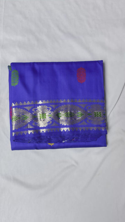 Swarnachari Silk Saree | Bengal Handloom Zari Portrait