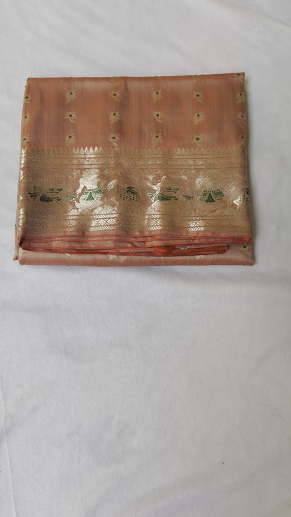 Swarnachari Saree Online – Bengal’s Golden Handloom for Graceful Occasions