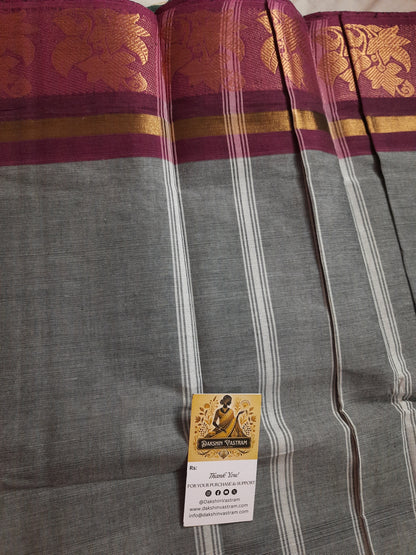 Saree View: Full view of Copper Pet Saree draped on a pet, showcasing its stylish design and comfortable fit for pets.